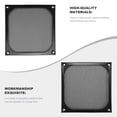 thumbnail image 3 of 140mm Desktop Computer Case Fan Dust Filter Grills Dustproof Case Cover with Screws, Aluminum Frame Mesh, 4 Pack, 3 of 7
