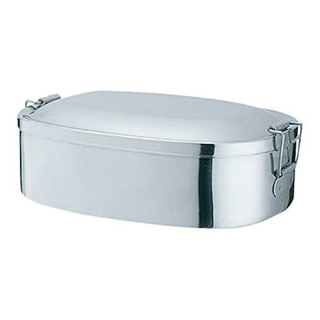 Stainless Steel Lunchbox, Corrosion-resistant 18-10 food-grade stainless steel construction By