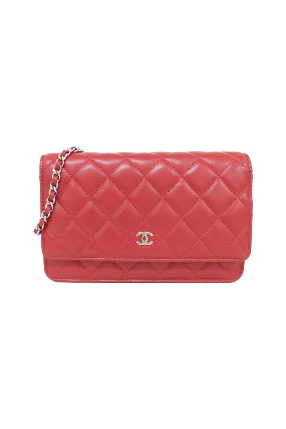 Pre-Owned Chanel Timeless Classic Line AP0250 Wallet Chain