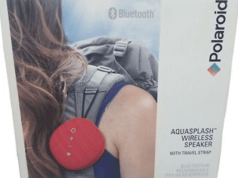 Polaroid Rugged Bluetooth Speaker RED