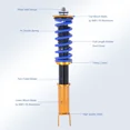 thumbnail image 3 of MOSTPLUS Set(4) Coilovers Struts Assembly for 2007-2015 Nissan Altima 2009-2015 Maxima, 3 of 7
