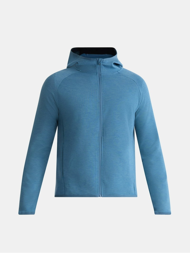 Athletic Works Men's and Big & Tall Fusion Double Knit Full Zip