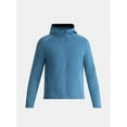 thumbnail image 5 of Athletic Works Men's and Big & Tall Fusion Double Knit Full Zip Hooded Sweatshirt Jacket, Sizes S-5XL, 5 of 5
