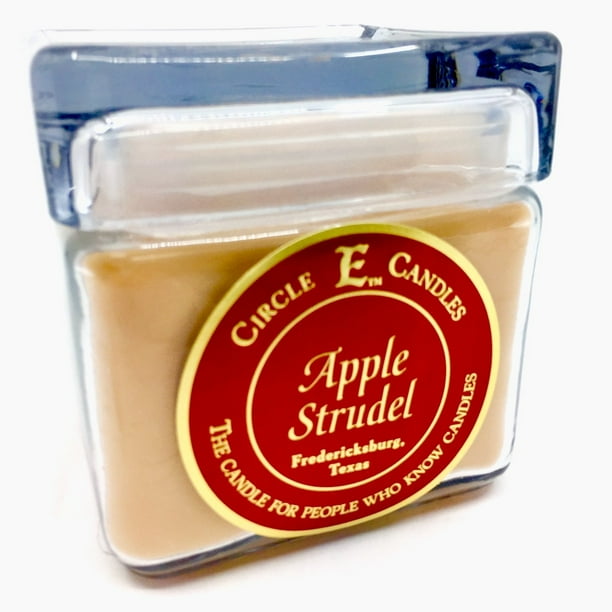 Circle E Candles Apple Strudel Scented Jar Candle 28oz 155 Hour