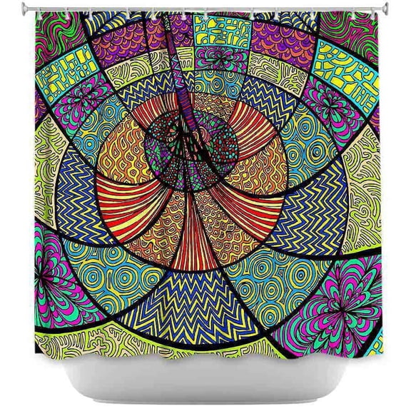 Shower Curtains - DiaNoche Designs - Drop in the Sea