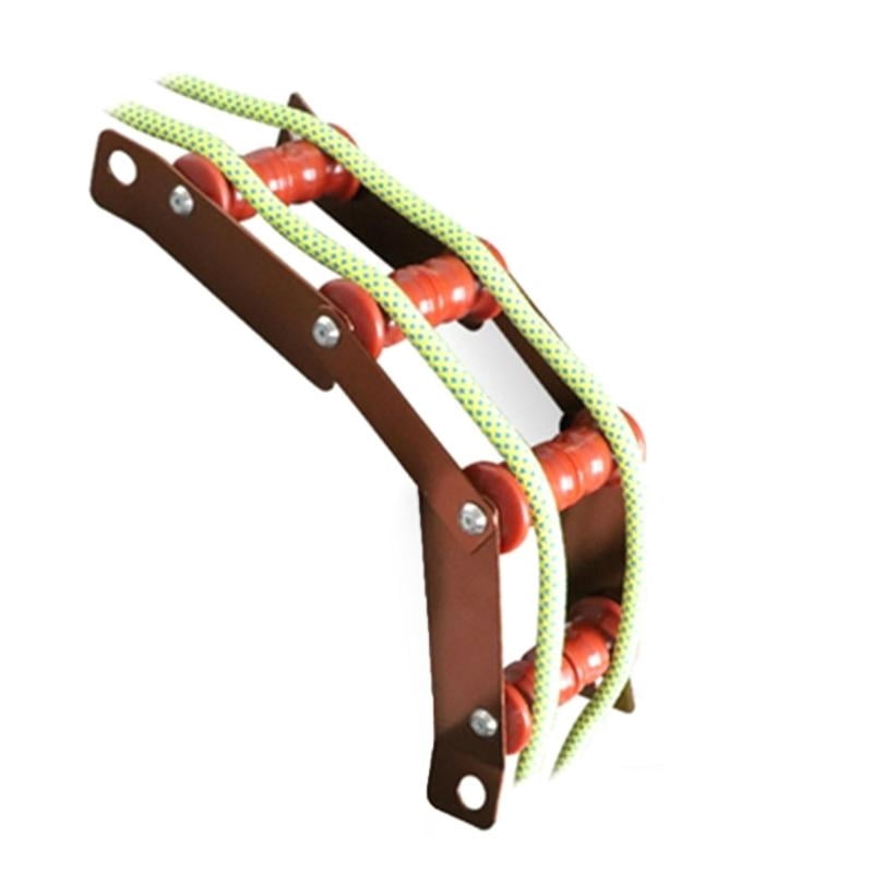 Rock Climbing Rope Edge Protector Rolling Rope Anchor Guard Roller Climbing Rope Edge Roller System Easy to Use