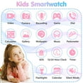 thumbnail image 5 of Hewitto Smart Watch for Kids-Kids Smart Watch with 26 Games Pedometer Toddler Watch with Camera,Electronics Educational Toys for Ages 3-12, 5 of 7