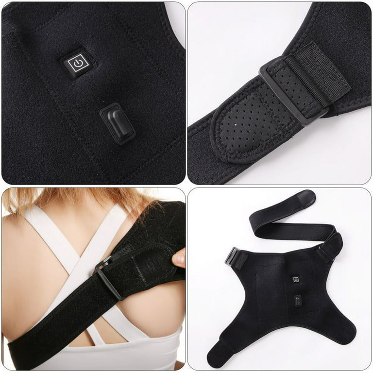 Magnetic Therapy Self-heating Back Support Brace Belt Lumbar Posture  Corrector Cervical Spine Shoulder Waist Heated Massager Pad - AliExpress