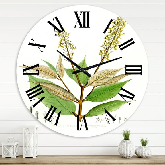 Designart 1 in Quartz Traditional Wall Clock