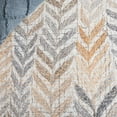 thumbnail image 6 of SAFAVIEH Renewal Dennis Chevron Runner Rug, Beige/Gray, 2'3" x 8', 6 of 10