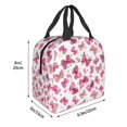thumbnail image 3 of Disketp Girl Butterfly Bolsa Térmica para Almuerzo para Hombre y Mujer, Ideal para Trabajo, Senderismo y Picnic, 3 of 8