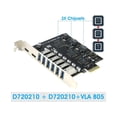 thumbnail image 4 of USB 3.0 PCIe Card, PCI-e to 2Port USB C + 6 Port USB 3.0 Internal Expansion Card 5Gbps, 4 of 5