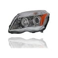 thumbnail image 4 of Headlight Assembly - Cooling Direct Fit/For MB2503188; MB2502188 10-12 Mercedes-Benz GLK-Class - Pair Left and Right, Halogen, NSF, 4 of 4