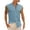Gray, variant on IYTR Mens Sleeveless Tee Shirts Sports Solid Color Summer Sleeveless Tank Tops Button Stand-up Collar Vest Shirts Blue L