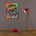 thumbnail image 4 of Epic Graffiti 'Sloth Smile' by Dean Russo, Canvas Wall Art, 26"x34", 4 of 8