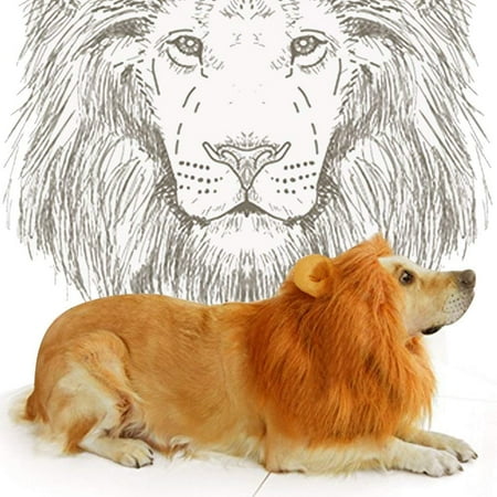 lion mane costume with ears cute halloween pet costume for yorkies maltese puppies