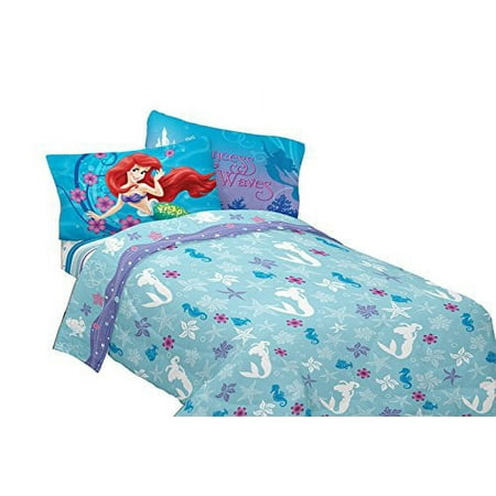 Disney's Little Mermaid Princess Sheet Set, Twin