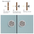 thumbnail image 4 of 4 Pcs Cute Spider and Bats Knobs for Kitchen Cabinet Cupboard Dresser Bookcase Drawer Pulls Handles Round Home Decor, 4 of 5