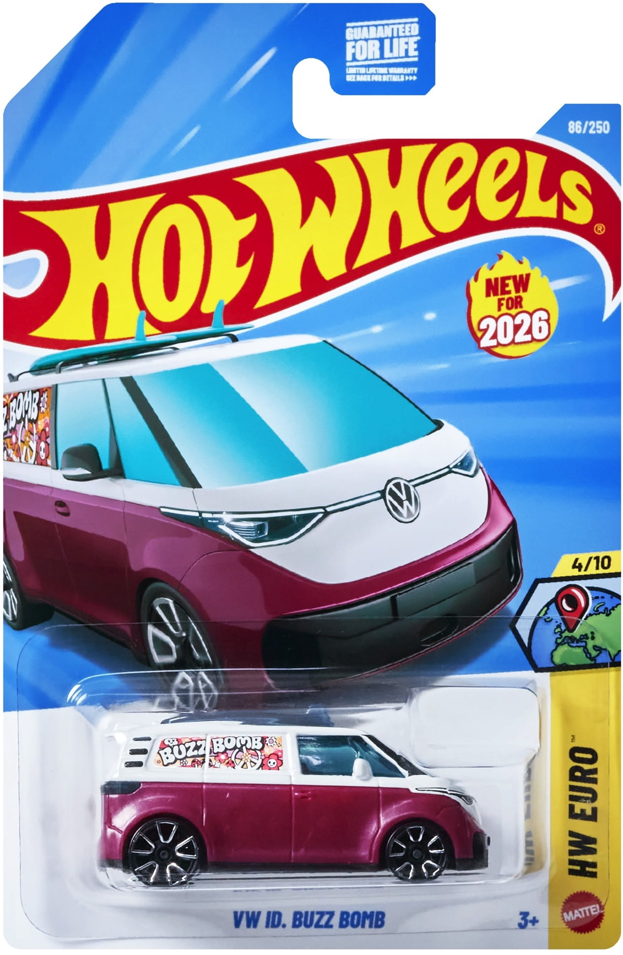 Hot Wheels Basic 1:64 Car 72-Piece D Assortment