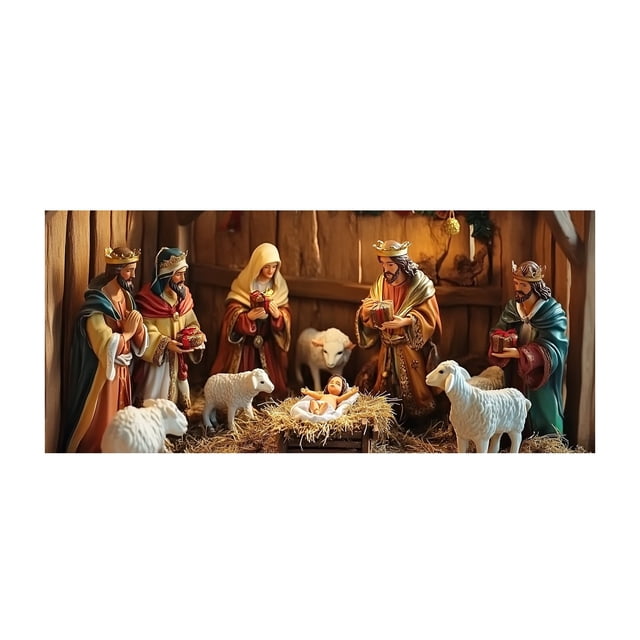 Christmas Christmas Garage Banner Personality Scene Background
