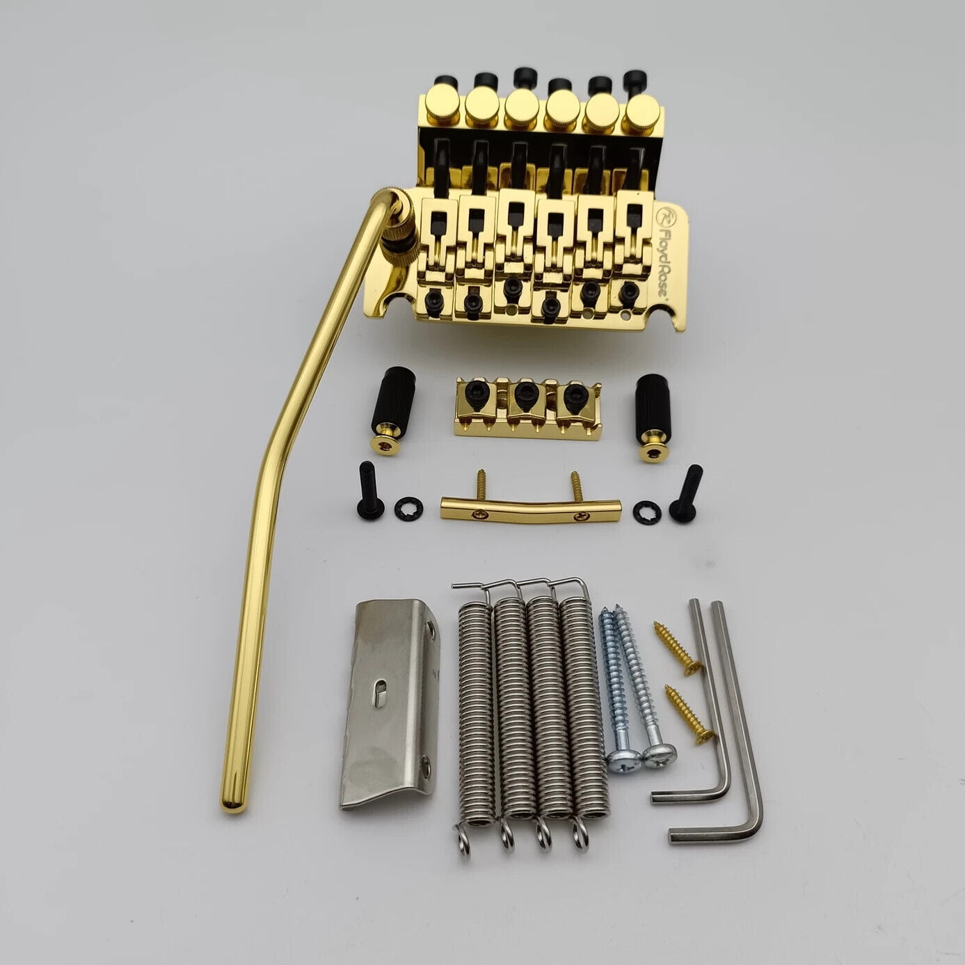 Electric Guitar Bridge Enhanced Floyd Rose Double Locking Tremolo Bridge - Genuine Guitar Upgrade Part