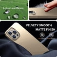 thumbnail image 4 of for iPhone 15 Pro 5G Ultra Thin Case, [Silky Touch][Anti-Fingerprint], 15 Pro Slim Hard PC Matte Back Cover Anti-Scratch Shockproof Protective Cases for iPhone 15 Pro 5G 6.1-inch (Gold), 4 of 8