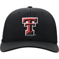 thumbnail image 2 of Men's Top of the World Black Texas Tech Red Raiders Reflex Logo Flex Hat, 2 of 4