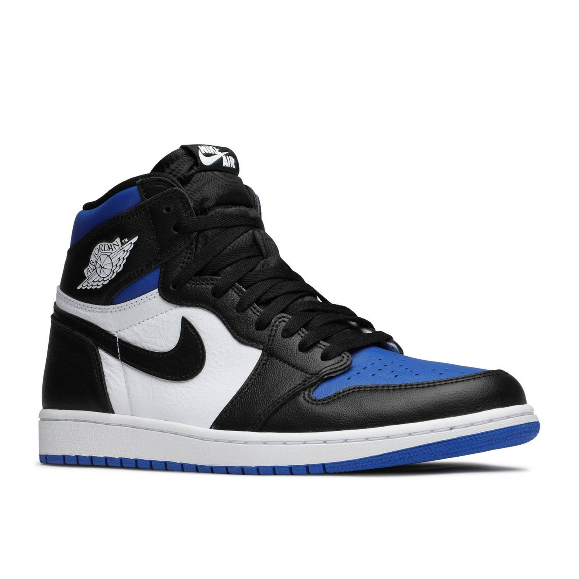 Air Jordan Men Air Jordan 1 Retro High Og Royal Toe 555088 041 Size 9.5 Walmart