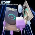 thumbnail image 1 of PYAN-USB C Android Charger Fast Charging Cord, Super Fast Phone Chargers 6.6FT C to C Type Cable with 25W USBC Wall Block for Samsung Galaxy S26 S25 S24 Ultra Plus/S23/S22/S21/S20/Note 20/10,Gradient, 1 of 1