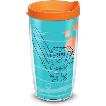 Tervis Nickelodeon™ - SpongeBob SquarePants A Double Walled Insulated Tumbler Travel Cup Keeps Drinks Cold & Hot, 16oz, Classic