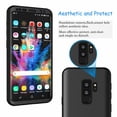thumbnail image 3 of Samsung Galaxy S9 / S9 Plus / S9+ Case, Tekcoo [T360] [Black] Ultra Thin Full Body Coverage Protection Hard Slim Hybrid Cover Shell For Samsung Galaxy S9 5.8" / S9 6.2" 2018, 3 of 4