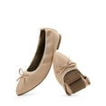 thumbnail image 4 of Women Foldable Flats Pointed Toe Ballet Shoes Slip On Comfortable Bowknot Design Lightweight Travel Dress Flats, 4 of 6