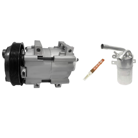 RYC New AC Compressor and A/C Clutch Kit KT AF00N