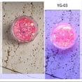 thumbnail image 3 of Bubble Nail Glitter Set - Chameleon Nail Flakes, Iridescent Holographic Round Sequins for 3D Nail Art - Multi-Size Color-Shifting Chameleon Dots & Flakes for Gel Polish, 3 of 6