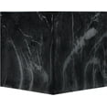 thumbnail image 3 of Meridian Furniture Table d'Appoint en Béton Finition Marbre Noir Intérieur/extérieur, 3 of 8