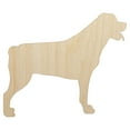 thumbnail image 1 of Rottweiler Dog Solid Wood Shape Unfinished Piece Cutout Craft DIY Projects - 6.25 Inch Size - 1/8 Inch Thick, 1 of 7