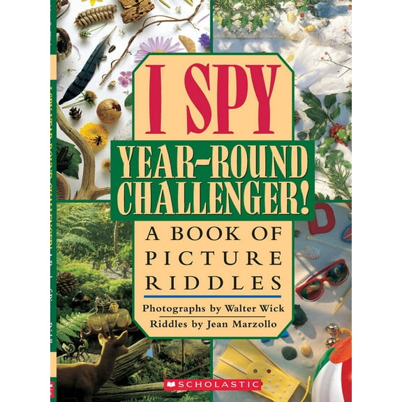 Pre-Owned I Spy Year-Round Challenger!: A Book of Picture Riddles (I Spy (Scholastic Hardcover)) Paperback
