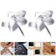 thumbnail image 2 of 50Pcs Clear Star Shape Push Pins for Cork Board Cute Thumb Tacks for Wall Hanging Decorative Pushpins for Bulletin Board Ideal for Home Office Use, 2 of 3