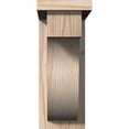 thumbnail image 2 of 5 1/2"W x 14"D x 14"H Del Monte Smooth Corbel w/Backplate, Douglas Fir, 2 of 9