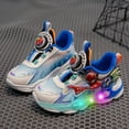 thumbnail image 5 of Kids LED Light Up Sneakers Boys Running Shoes Lightweight Sport Outdoor Walking Shoes for Boys Christmas Birthday Children Show Gift (Toddler/Little Kid/Big Kid), 5 of 11