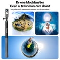 thumbnail image 2 of 1.2M Carbon Fiber Selfie Stick Monopod Retractable, 2 of 5