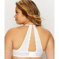 thumbnail image 2 of Curvy Couture Womens Crochet Lace Racerback Bra Style-1280, 2 of 4