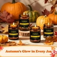 thumbnail image 4 of Vanilla Cream Candle | Sweet Fall's Candle - Vanilla Scented Candles for Fall - 7oz Autumn Soy Candles for Home Scented, 50Hours Burn Time, Fall Gifts for Women Men/Autumn Celebration/Thanksgiving, 4 of 7
