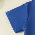 thumbnail image 5 of CZHQWE Boys 3T Outfits Kids Summer Clothes Toddler Boy Clothes Kids Summer Outfits Shirt Short Sets Blue 12-18 Months, 5 of 7