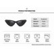 thumbnail image 4 of Women Retro Fashion Eyes Sunglasses Vintage Cat Sun Glasses Women Triangular Sun Glasses Eyewear Oculos De Sol UV400, 4 of 4