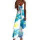 thumbnail image 2 of WILLBEST Vestidos Dama Mujer Verano sin Mangas Casual Estampado Verano Fiesta Swing Vestido Largo Grande​​, 2 of 2