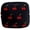 Black, variant on Cherry Embroidery Coin Purse PU Leather Trend Short Zipper Wallet Women Cute Mini Wallet Simple Fashion Wallets