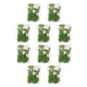 thumbnail image 3 of Advancent Hojas secas naturales Artesanías en relieve Hojas prensadas Decoración Hogar Tarjeta postal decorativa Presenta Hoja verde 12 Hoja verde 12 10Conjunto, 3 of 6