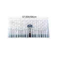 thumbnail image 2 of PBAZIH Air Conditioner Cover Washable Dust Protection for Wall Mounted Units Soft Polyester and Spandex Fabric, Snug Fit for Home Office Use, All Season Shield Against Dirt and Grease, 2 of 3