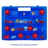 Life Made Better, Fun Blue Carrying Display & Protector Storage Case, Works with Zuru Smashers, Toy Accessory Made by LMB